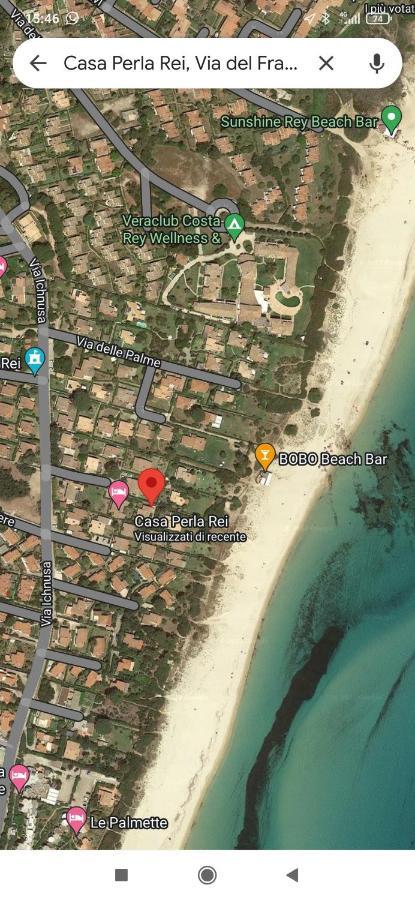 Casa Perla Rei - 50 Meters From The Beach Costa Rei Exterior foto